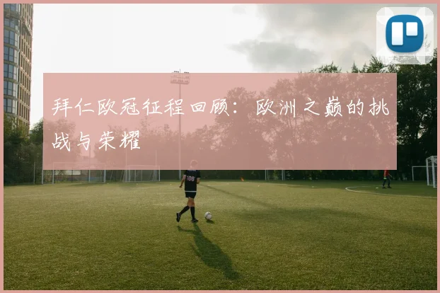 拜仁欧冠征程回顾:欧洲之巅的挑战与荣耀