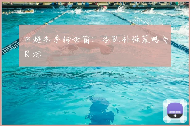中超冬季转会窗：各队补强策略与目标