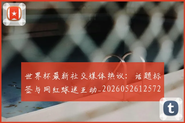 世界杯最新社交媒体热议:话题标签与网红球迷互动_20260526125723