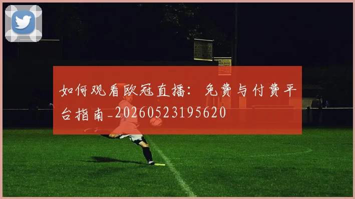 如何观看欧冠直播：免费与付费平台指南_20260523195620
